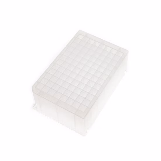 0.1ml 0.2ml 1.2ml 2.2ml 96 잘 일회용 플라스틱 흰색 투명 원형 사각형 깊은 얕은 PCR 플레이트