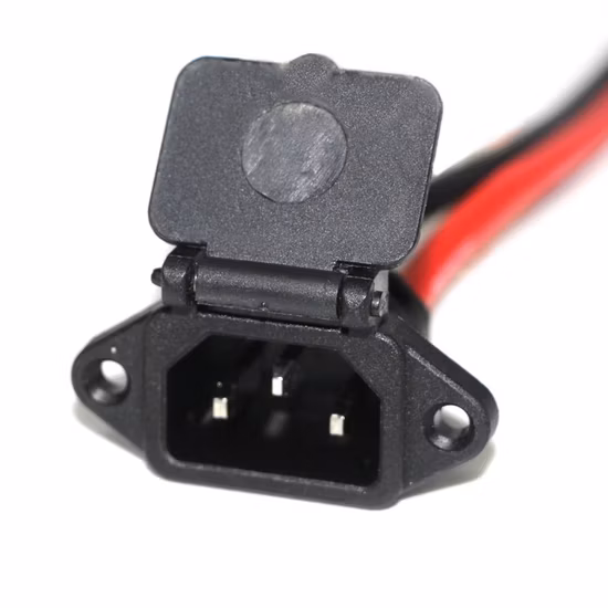 IEC60320 10A 3핀 전원 입력 모듈 C13 의료용 커넥터